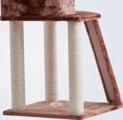 Frisco 52-in Faux Fur Cat Tree & Condo -FRISCO Sales 101799 PT4. SY630 V1584452663