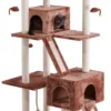 Frisco 72-in Large Base Faux Fur Cat Tree & Condo -FRISCO Sales 101809 MAIN. SY630 V1584451049