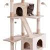 Frisco 72-in Faux Fur Cat Tree & Condo -FRISCO Sales 101811 MAIN. SY630 V1584451157
