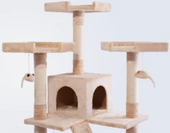 Frisco 72-in Faux Fur Cat Tree & Condo -FRISCO Sales 101811 PT2. SY630 V1584452111