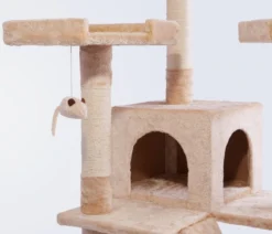 Frisco 72-in Faux Fur Cat Tree & Condo -FRISCO Sales 101811 PT3. SY630 V1584452396