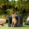 Frisco Indoor & Outdoor 3-Door Collapsible Soft-Sided Dog & Small Pet Crate