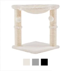 Frisco 20-in Faux Fur Cat Tree -FRISCO Sales 105074 PT3. SY630 V1584452429