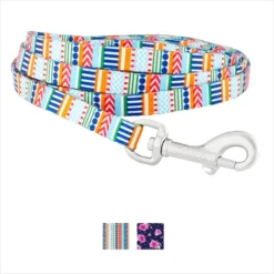 Frisco Patterned Polyester Dog Leash