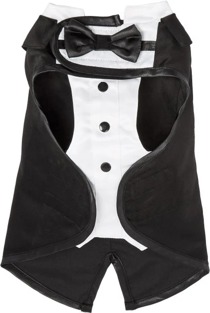 Frisco Formal Dog & Cat Tuxedo, Black 7 Frisco Formal Dog & Cat Tuxedo, Black - Image 5