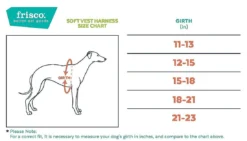 Frisco Small Breed Soft Vest Step In Back Clip Dog Harness -FRISCO Sales 139821 PT2. SY630 V1561573317