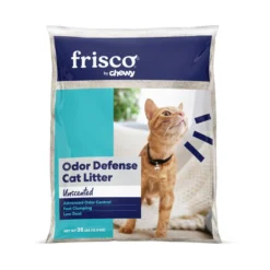 Frisco Unscented Clumping Clay Cat Litter, 35-lb bag