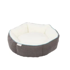 Frisco Sherpa Hexagon Bolster Cat & Dog Bed -FRISCO Sales 144813 PT2. SY630 V1566404009