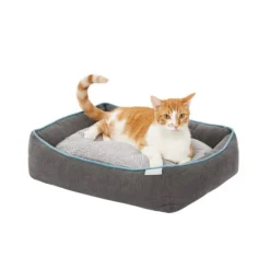 Frisco Sherpa Orthopedic Bolster Cat & Dog Bed -FRISCO Sales 144819 PT5. SY630 V1578443393