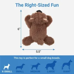 Frisco Plush Squeaking Bear Dog Toy -FRISCO Sales 146979 PT2. SY630 V1539205038