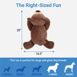 Frisco Jumbo Plush Squeaking Bear Dog Toy 7 Frisco Jumbo Plush Squeaking Bear Dog Toy -FRISCO Sales 147031 PT2. SY630 V1539205343