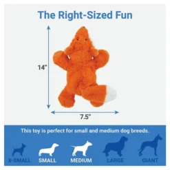 Frisco Plush with Inside Rope Squeaking Fox Dog Toy 9 Frisco Plush with Inside Rope Squeaking Fox Dog Toy -FRISCO Sales 147065 PT3. SY630 V1542751617