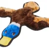 Frisco Flat Plush Squeaking Duck Dog Toy