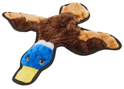 Frisco Flat Plush Squeaking Duck Dog Toy