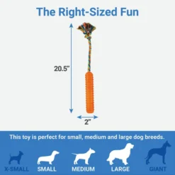 Frisco Rope with Handle Grip Dog Toy -FRISCO Sales 147102 PT3. SY630 V1539286315