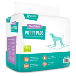 Frisco Dog Training Pads, 21 x 21-in, 100 count, Floral Scented