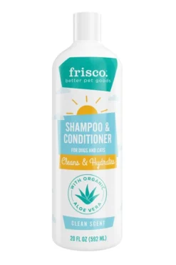 Frisco 2-in-1 Dog & Cat Shampoo & Conditioner, Clean Scent