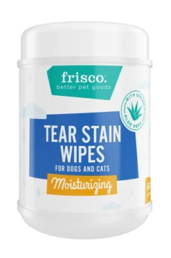 Frisco Moisturizing Tear Stain Wipes with Aloe for Dogs & Cats