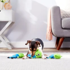 Frisco Hide & Seek Plush Flying Saucer Puzzle Dog Toy Refills, 3-pack -FRISCO Sales 152816 PT2. SY630 V1549654803