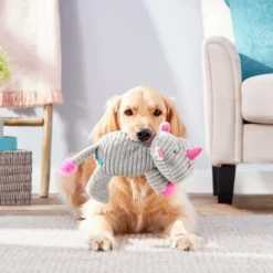 Frisco Corduroy Plush Squeaking Rhino Dog Toy 7 Frisco Corduroy Plush Squeaking Rhino Dog Toy -FRISCO Sales 152828 PT2. SY630 V1549654987