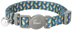 Frisco Pineapple Polyester Breakaway Cat Collar with Bell