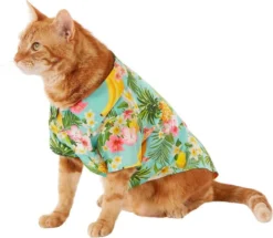 Frisco Pineapple Hawaiian Camp Dog & Cat Shirt -FRISCO Sales 153596 PT3. SY630 V1644883746
