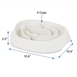 Frisco Non-Skid Slow Feeder Dog & Small Pet Bowl -FRISCO Sales 155647 PT1. SY630 V1600374216