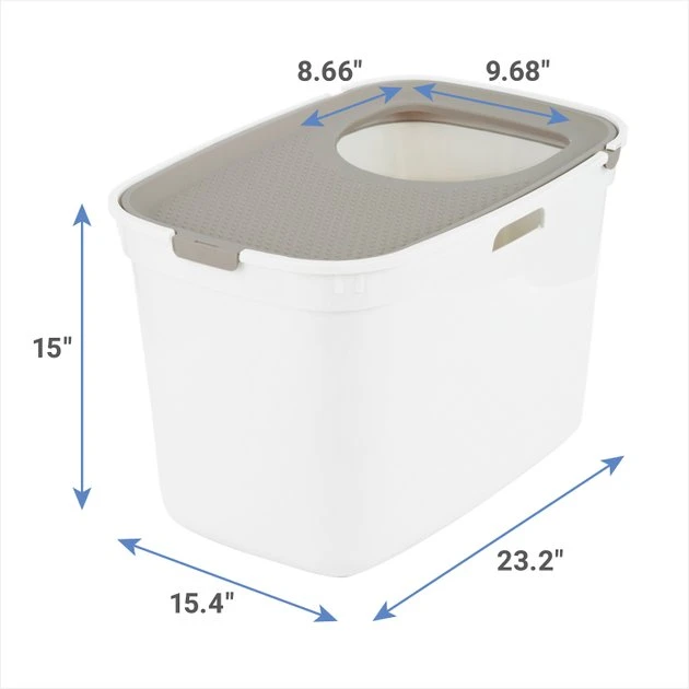 Frisco Top Entry Cat Litter Box, Large 23-in 4 Frisco Top Entry Cat Litter Box, Large 23-in - Image 2