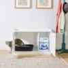 Frisco Decorative Bench Cat Litter Box Cover