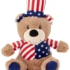 X-Frisco Plush Squeaking American Flag Bear Dog Toy, 2020 2 X-Frisco Plush Squeaking American Flag Bear Dog Toy, 2020 -FRISCO Sales 157187 Main. SY630 V1559764050