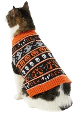 Frisco Halloween Fair Isle Dog & Cat Sweater -FRISCO Sales 158893 PT2. SY630 V1567175064
