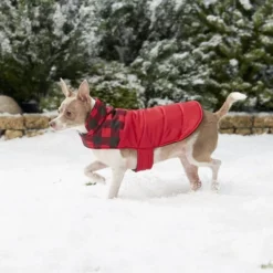 Frisco Boulder Plaid Insulated Dog & Cat Puffer Coat -FRISCO Sales 160221 PT6. SY630 V1567617225