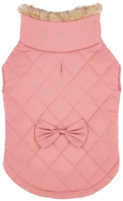 Frisco Aspen Insulated Quilted Dog & Cat Jacket with Bow -FRISCO Sales 160285 PT3. SY630 V1567001533