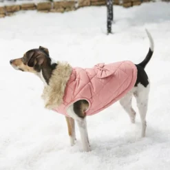 Frisco Aspen Insulated Quilted Dog & Cat Jacket with Bow -FRISCO Sales 160285 PT6. SY630 V1567617783