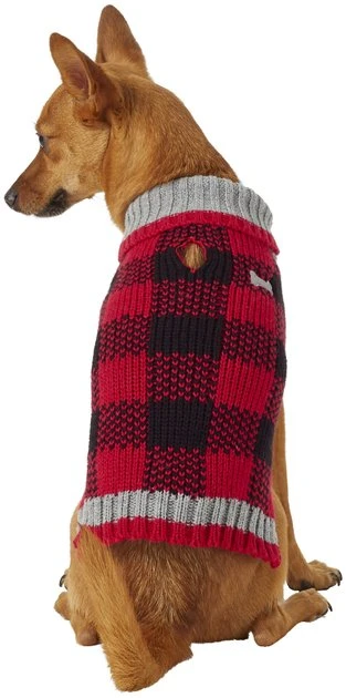 Frisco Buffalo Plaid Dog & Cat Sweater 3 Frisco Buffalo Plaid Dog & Cat Sweater
