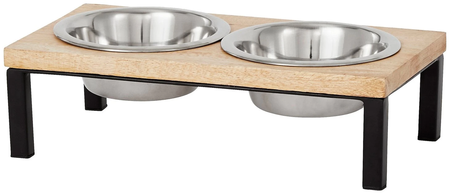 Frisco Wooden Elevated Dog & Cat Diner 4 Frisco Wooden Elevated Dog & Cat Diner - Image 2