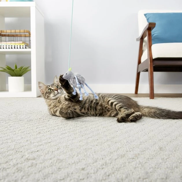 Frisco Bouncy Mouse Cat Toy 4 Frisco Bouncy Mouse Cat Toy - Image 2