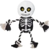 Frisco Halloween Skeleton Plush with Rope Squeaky Dog Toy