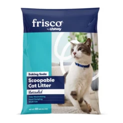 Frisco Multi-Cat Unscented Clumping Clay Cat Litter
