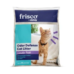 Frisco Odor Defense Lavender Fields Scented Clumping Clay Cat Litter