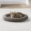 Frisco Self Warming Bolster Round Cat Bed -FRISCO Sales 165315 Main. SY630 V1576690675