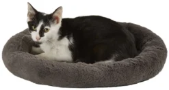 Frisco Self Warming Bolster Round Cat Bed 7 Frisco Self Warming Bolster Round Cat Bed -FRISCO Sales 165315 PT2. SY630 V1568211141