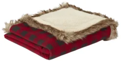 Frisco Buffalo Check Cuddler Pet Bed & Gift Set -FRISCO Sales 165333 PT3. SY630 V1578442877