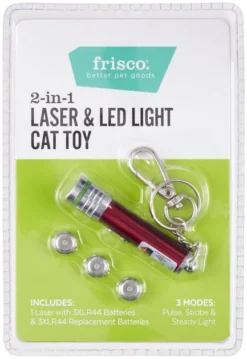 Frisco 2-in-1 Laser & LED Light Cat Toy