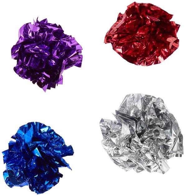 Frisco Paw & Play Crinkle Ball Cat Toy 3 Frisco Paw & Play Crinkle Ball Cat Toy