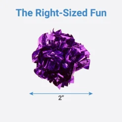 Frisco Paw & Play Crinkle Ball Cat Toy 5 Frisco Paw & Play Crinkle Ball Cat Toy -FRISCO Sales 166330 PT1. SY630 V1599276369