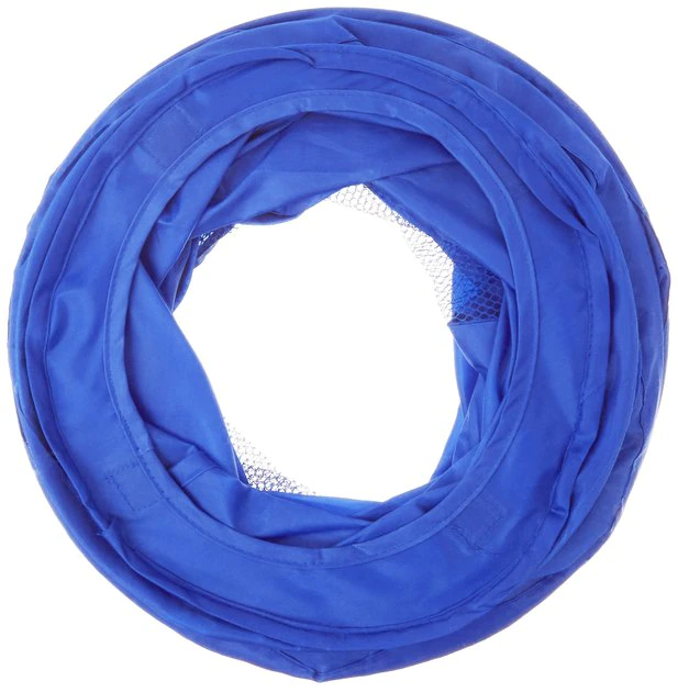 Frisco Peek-a-Boo Cat Chute Cat Toy, Blue Tunnel 5 Frisco Peek-a-Boo Cat Chute Cat Toy, Blue Tunnel - Image 3