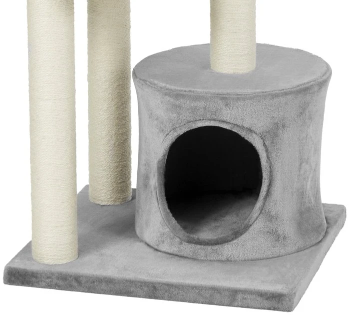 Frisco 42-in Heavy Duty Faux Fur Cat Tree & Condo 6 Frisco 42-in Heavy Duty Faux Fur Cat Tree & Condo - Image 4