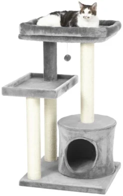 Frisco 42-in Heavy Duty Faux Fur Cat Tree & Condo 14 Frisco 42-in Heavy Duty Faux Fur Cat Tree & Condo -FRISCO Sales 169398 PT5. SY630 V1584453369