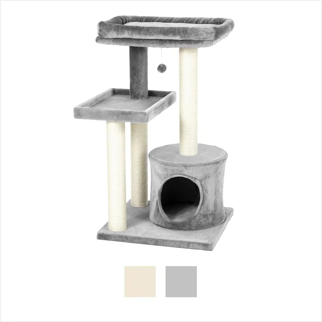 Frisco 42-in Heavy Duty Faux Fur Cat Tree & Condo 9 Frisco 42-in Heavy Duty Faux Fur Cat Tree & Condo - Image 7